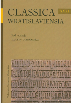 Clasica Wratislaviensia XXXI