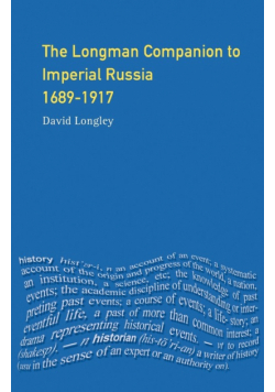 Longman Companion to Imperial Russia, 1689-1917