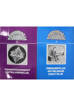 Psychologia ogólna Tom I i IV