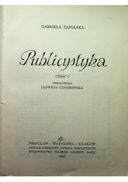 Publicystyka część 3