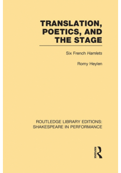 Translation, Poetics, and the Stage