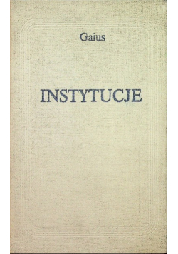 Instytutcje