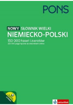 Słownik wielki niemiecko-polski PONS