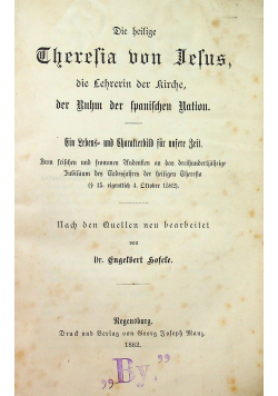 Theresia von Jesus 1882 r