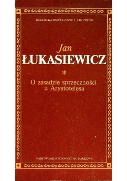 O zasadzie sprzeczności u Arystotelesa