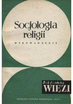 Socjologia religii Wprowadzenie