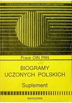 Biogramy uczonych polskich