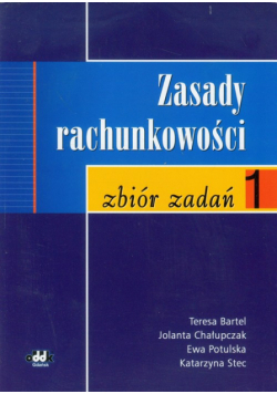Zasady rachunkowości 1 zbiór zadań