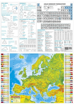 Podkład oklejany Europa Fizyczna DERFORM