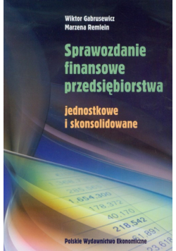 Sprawozdanie finansowe przedsiębiorstwa