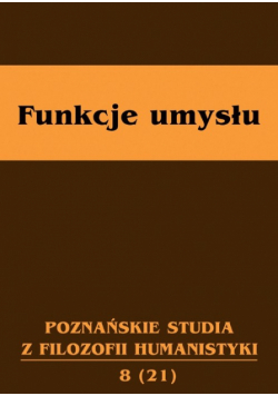 Urbański Mariusz,   - Funkcje umysłu