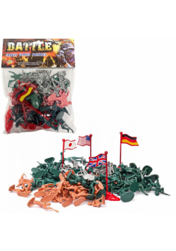 Zestaw żołnierzyków 80el
