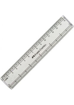 Linijka 15cm w etui FABER CASTELL