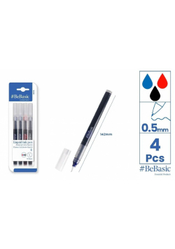 Cienkopisy 0,5mm 4szt