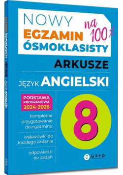 Egzamin ósmoklasisty - język angielski arkusze