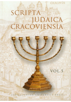 Scripta Judaica Cracoviensa: vol 5