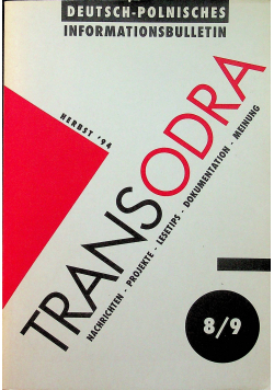 Transodra 8 / 9