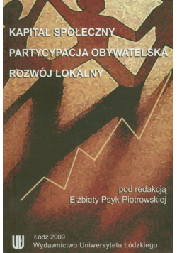 Kapitał społeczny partycypacja obywatelska rozwój lokalny