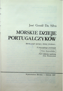 Morskie Dzieje Portugalczyków