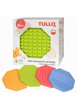 Dyski sensoryczne ośmiokąty 4szt