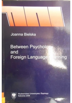Between Psychology and foreign language learning