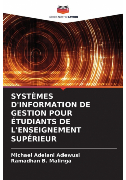 Systèmes D'information De Gestion Pour Étudiants De L'enseignement Supérieur