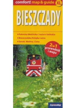 Comfort! map&guide XL Bieszczady 2w1w.2021