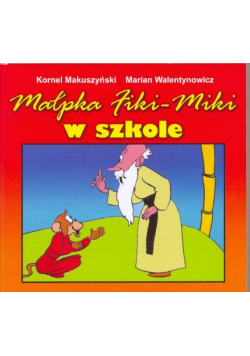 Małpka Fiki Miki w szkole