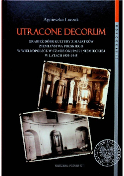 Utracone decorum