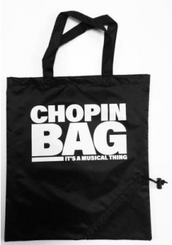 Torba na zakupy czarna - Chopin bag