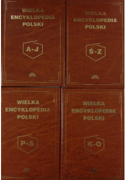 Wielka encyklopedia Polski. Zestaw 4 książek