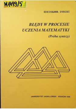 Błędy w procesie uczenia matematyki