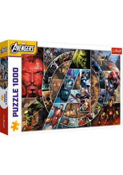 Puzzle 1000 Avengers: Bohaterowie TREFL