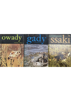 Zwierzęta świat Tom 1 do 3