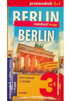 Berlin 3w1: przewodnik + atlas + mapa