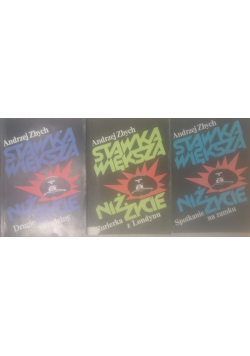 Stawka większa niż życie 3 tomy