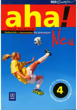 Aha! Neu 4 Podręcznik z ćwiczeniami z płytą CD