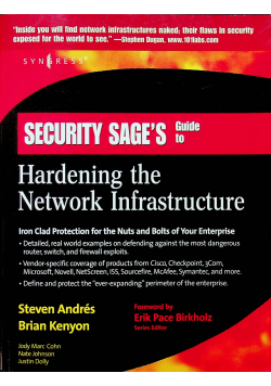 Hardening the Network Infrastructure