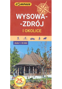 Mapa turystyczna - Wysowa-Zdrój i okolice 1:35 000
