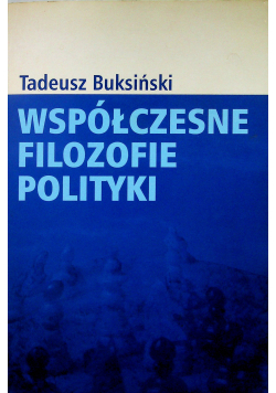 Współczesne filozofie polityki