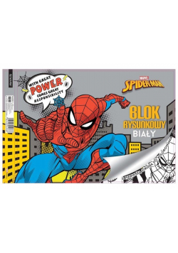 Blok rysunkowy biały A4/20K Spider Man