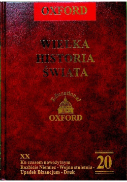 Oxford Wielka Historia Świata Tom 20