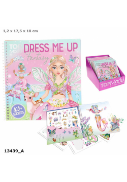 Zestaw Dress Me Up z naklejkami Top Model Fantasy 13439A