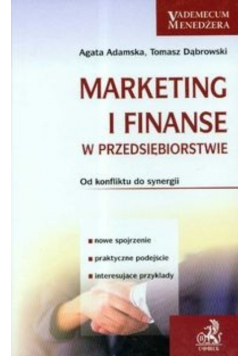 Marketing i finanse w przedsiębiorstwie