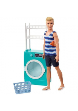 Barbie. Lalka Ken Domowe zajęcia FYK52