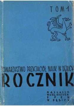 Towarzystwo przyjaciół nauk w Dębicy rocznik