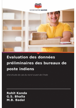 Évaluation des données préliminaires des bureaux de poste indiens
