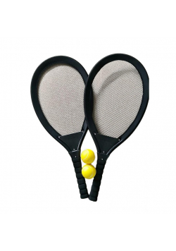 Rakiety do gry w speed badmintona black + piłki