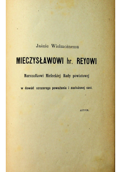 Rzeź w Horożanie I pamiętnik więźnia stanu 1872 r