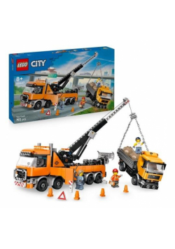 LEGO(R) CITY 60467 (3szt) Wóz holowniczy z dźwigiem